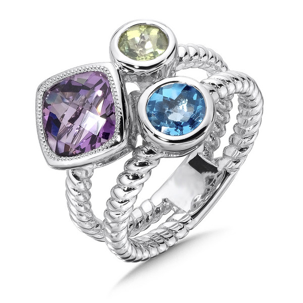 14 Karat Amethyst Fashion Ring – Scott and Co Fine Jewelers